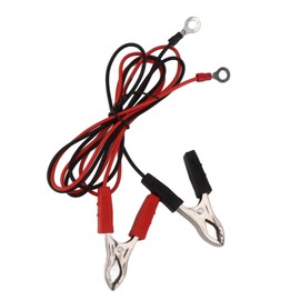 Fdit 2 Pieces Electric Fence Wire Connector, Fence System Wire, Electric Fence Jump Cable with Alligator Clip for Farm