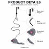 Door Hanging Cat Toy for Interactive Play – Dark Gray
