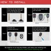 StandardAutoPart Car Remote Head Key 4 Button Shell Case Compatible