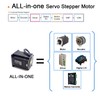 NEMA 34 Integrated Servo Stepper Motor with Built-in Encoder,Closed-Loop Servo