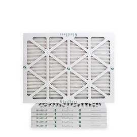 Glasfloss 16-3/8 x 21-1/2 x 1 Pleated Air Filter, ZL Series, MERV 10 - Actual Size: 16-3/8 x 21-1/2 x 7/8 (Box of 6)