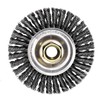 Weiler 13131 4" Roughneck Max Stringer Bead Wire Wheel, 0.020"