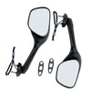 Silscvtt Rear View Mirrors Smoke Turn Signals Replacement for Suzuki