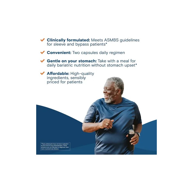 Bariatric Fusión Multivitamin Cirugía Bariatrica 180 Cápsulas