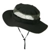e4Hats.com Big Size Taslon UV Bucket Hat - Charcoal XL-2XL