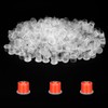 ATOMUS Tattoo Ink Cups With Base 300Pcs Pigment Cups Medium