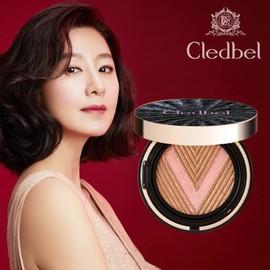Cledbel Glow Power Lift V Cushion Black No. 21 / 끌레드벨 글로우파워리프트V쿠션 블랙 21호 본품