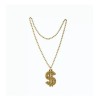 KFMX 24 Collar Signo Dolar Pesos Hip Hop Fiesta Disco
