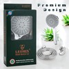 Leomix Premium Handheld Shower Set with Detachable Head, Chrome Plated,