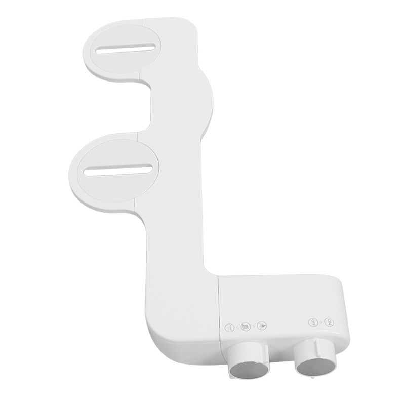 G1/2 Bidet Water Sprayer ABS Dual Nozzle Bathroom Toilet Bidet