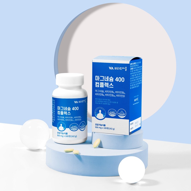 Vitamin Village [12-month supply] Vitamin Village 6-layer multifunctional magnesium 400
