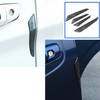 Futheda 4pcs Car Door protection Stickers Bars Anti Collision Strips
