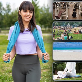 Legendwerk® microfiber towel 160 x 80 cm - quick-drying & lightweight - bath towel for fitness, sauna, travel & beach - sports towel with snap fastener loop & bag for storage