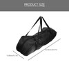 Gatuida Skateboard Shoulder Bag Men Foldable Backpack Practical Bag for