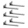 [6 Pack] FMhotu 10 Inch Floating L Shelf Bracket for