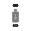 Goobay 55553 USB 2.0 Hi-Speed Adapter, USB-C Buchse auf USB
