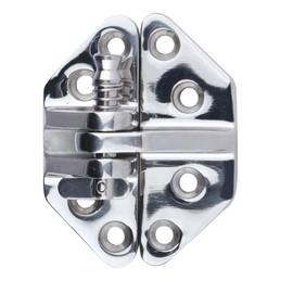 1Piece Marine Boat Hatch Hinge with Adjustable Screw bolt,316 Stainless Steel,Solid Cast Hatch Hinge (1)
