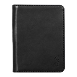 Rhodia Rhodiarama 211001C Folder for Notebooks or Notebooks N°11, for DIN A7 (7.4 x 10.5 cm) 9.5 x 12.5 cm, Elegant and Practical, Black, Pack of 1
