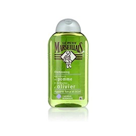 Le Petit Marseillais Shampooing Pomme et de Feuilles d 'olivier Whitening Shampoo Apple and Olive Leaf