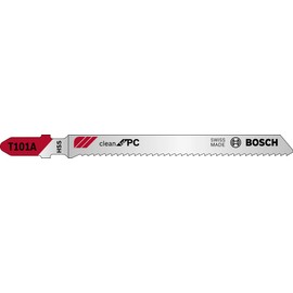 Bosch Professional 3x Jigsaw Blade T 101 A Special for Acrylic (for Plastic & Polycarbonate sheets, Accessories Jigsaw)