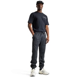 Burton Men's Oak Fleece Pants, True Black Heather, L