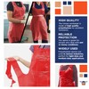 Disposable Aprons 28" x 46". Waterproof Plastic Bibs PE 1