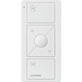 Lutron Pico Smart Remote for Caséta Smart Fan Speed Control, PJ2-3BRL-GWH-F01, White