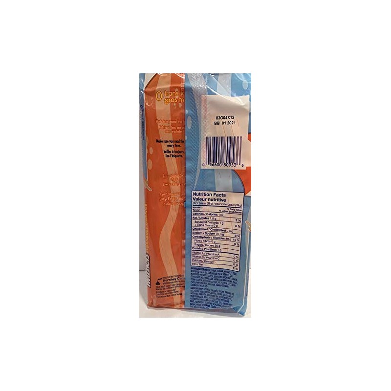 TWIZZLERS Orange Cream Pop Filled Twists Candy Licorice, 311g/11 oz,