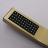 WHSHOWER Hand Held Shower Head Combo Set Square Shower Wand