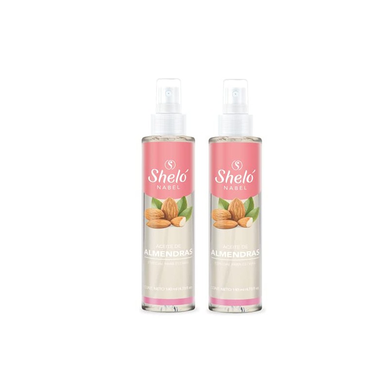 Kit con 2 Aceites De Almendras Anti Estrías, Hidrata Y