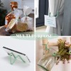8PCS 4-Inch Silicone Cable Ties, Bendable Rubber Twist Ties, Reusable