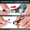 DURATECH Stubby Ratcheting Screwdriver 12-in-1 Multibit Short Screw Drivers New