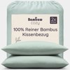 Bambaw Bamboo Pillowcase 40 x 80 cm, Pack of 2,
