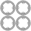 Caltric 4 Front Rear Brake Disc Rotor for Polaris RZR