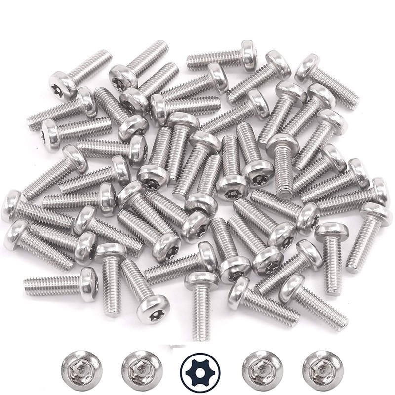TERF® M4 X 20mm Pan Head Security Torx Machine Screws