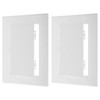 PATIKIL 5x5 inch(135x135mm) Removable Hinged Access Panel, 2 Pcs ABS