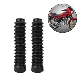 1 Pair/2 Pcs Universal Motorcycle Bike Front Fork Cover, Rubber Front Fork Dust Cover Boots Protector Shock Gaiters Pad Wrap Cover Set Bearings, Bearings and Bushings