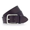 Vanzetti Women's Leather Belt Dark Purple 35 mm Leather Belt,