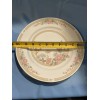 Fairfield Symphony Dinner Plate Pink Flowers Gold Trim 10 1/2"