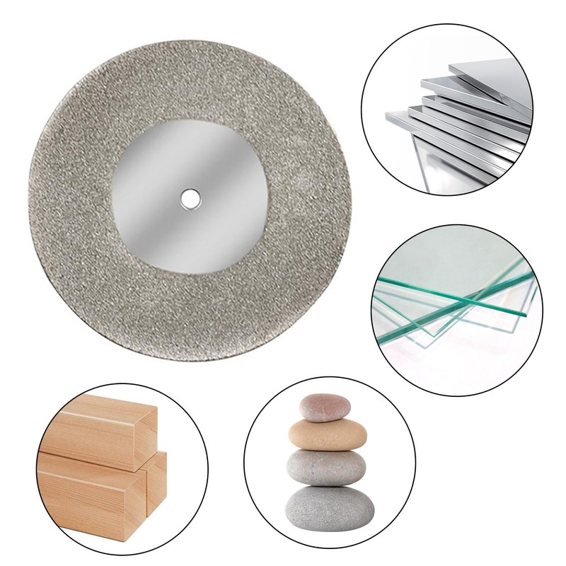 Round Hole Mini Diamond Cutters Set of 10 Diamond Mini