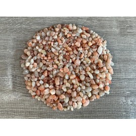 Wholesale Natural Semi Tumbled Sunstone Gemstone Chips, Crushed Mini Crystals, Undrilled Crystal Chips (Sunstone, 0.25 Pound)