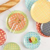 Metahom 10" Ceramic Dinner Plates, Porcelain Dessert Salad Plate Set,