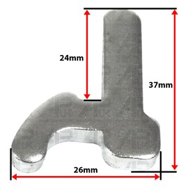10x Beam Safety Locking Pin Clip Replacement for Planned P Series Pallet Racking Shelving