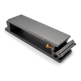 Aluminum Alloy Sandpaper Holder, DIY Leather Knife Sharpener Abrasive Paper Sander Grinder Abrasive Paper Fixture 230x70MM (Type B)