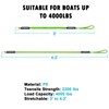 Obcursco Bungee Dock Lines,Boat Dock Rope,Jet Ski Accessories with 316