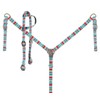 Showman Serape Southwest Print Nylon Headstall & Breast Collar Set