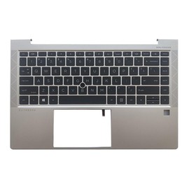 wzqrps Replacement for HP Elitebook 840 G7 G8 745 Laptop Upper Case Palmrest Backlit Keyboard Assembly Part M07090-001 M36312-001