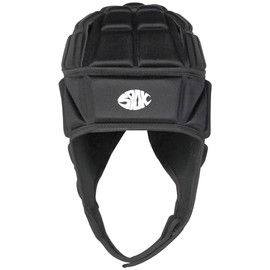 SPOX EB-8005 BK M Head Guard, Men's WORLD RUGBY Certified,