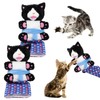 Pack of 2 Cat Hand Puppets, Interactive Cat Toy Hand