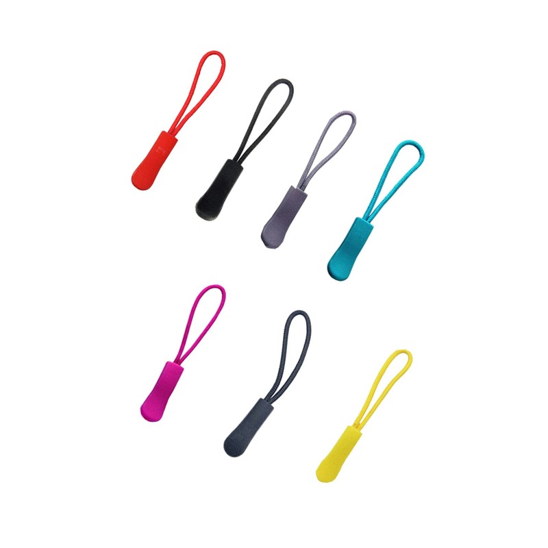 YFFSFDC Zipper Tabs 8 Colors 40 Pcs Zipper Pulls Zipper